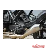 cafe 4 racer - Prepákovanie pre K75/100/1100/K1 - komplet kit čierne/strieborné DLHÉ -  Prepákovanie 