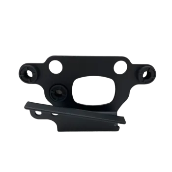 cafe 4 racer - HIGHSIDER aluminum handlebar clamp, black, for control display 360-230 - Highsider Holders 4054783181377