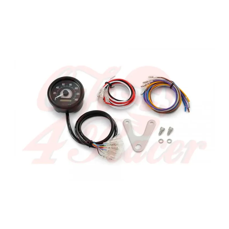 cafe 4 racer - DAYTONA VELONA2 digital speedometer, Ø 60mm, black housing, 140 km/h - Daytona Digital speedometers 4054783391707