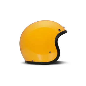 cafe 4 racer - DMD Retro helmet Solid Black - DMD DMD Vintage open helmet 