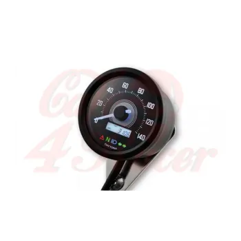 cafe 4 racer - DAYTONA VELONA2 digital speedometer, Ø 60mm, black housing, 260 km/h - Daytona Digital speedometers 4054783391622