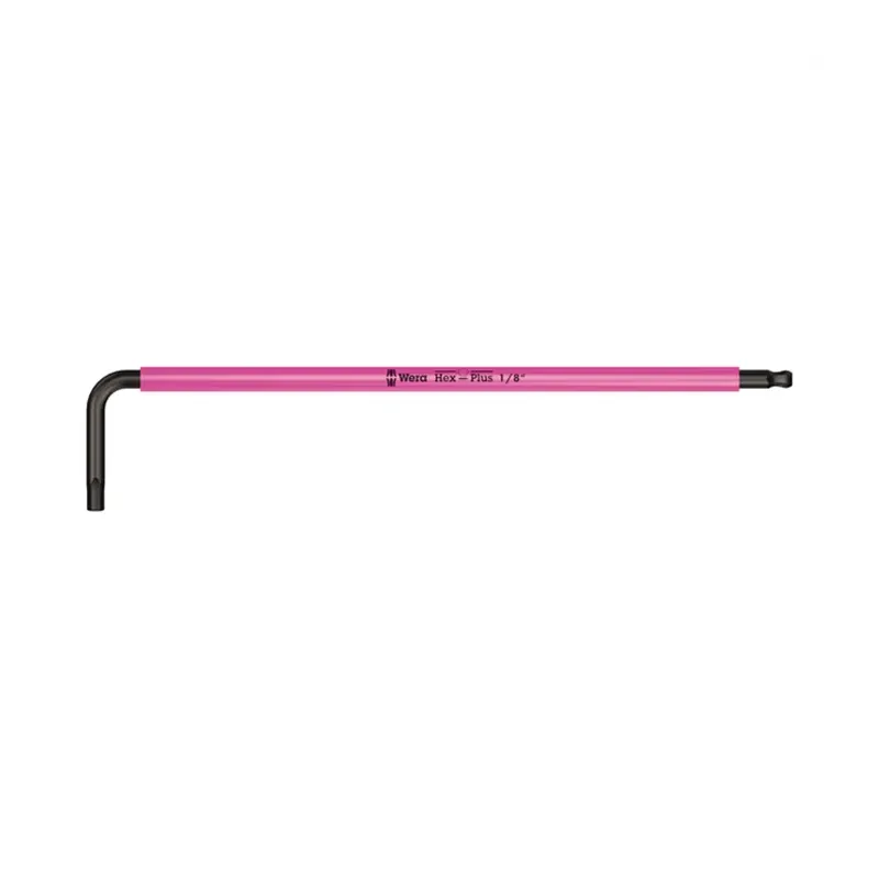cafe 4 racer - Wera hex key multicolor bright pink - US sizes 1/8" - Wera Tools 