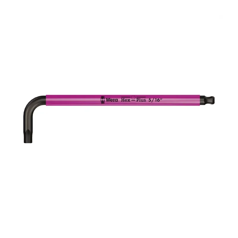 cafe 4 racer - Wera hex key multicolor pink - US sizes 5/16" - Wera Tools 