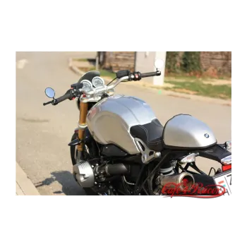 cafe 4 racer - Potah sedadla pro BMW RnineT stříbrný - Cafe4Racer Body Parts 