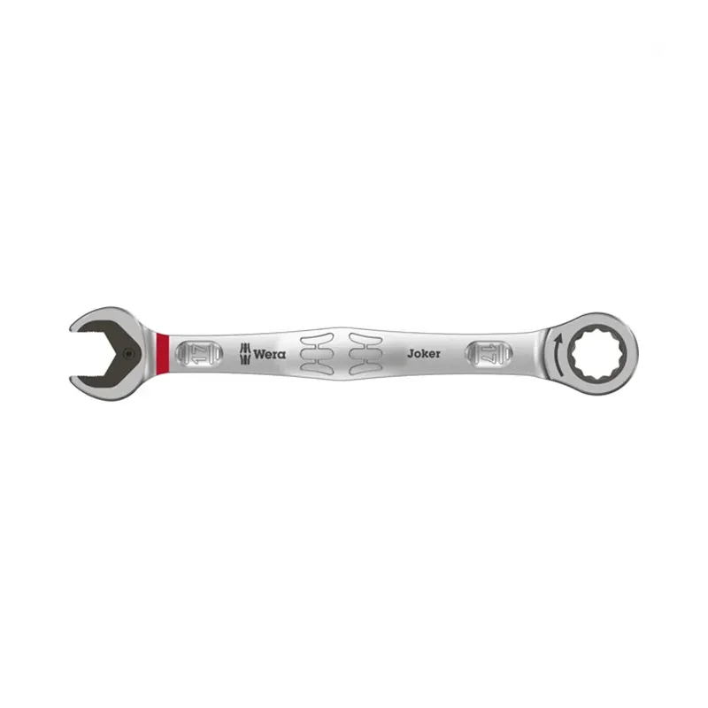 cafe 4 racer - Wera ratcheting wrench open/ box end 17mm Joker - Metric - Wera Tools 
