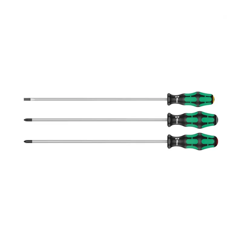 cafe 4 racer - Wera screwdriver set 3 pcs. Kraftform 300 plus extra long - Wera Tools 
