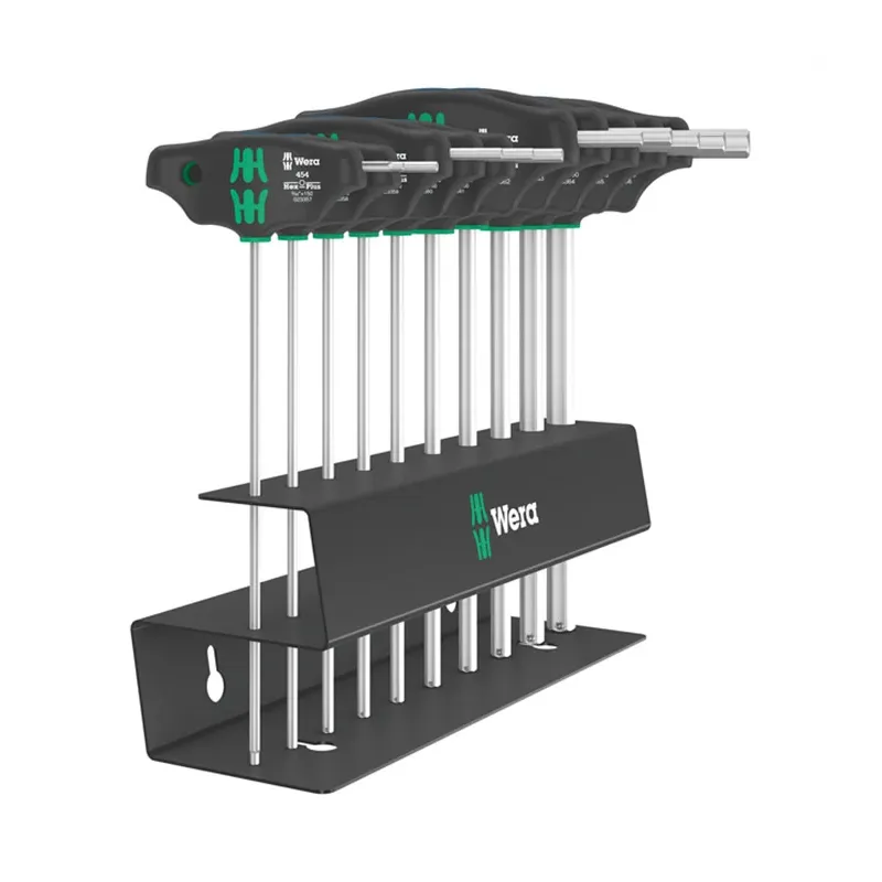 cafe 4 racer - Wera screwdriver set T-handle Hex plus inches, 7 pieces - Wera Tools 