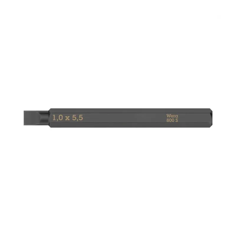 cafe 4 racer - Wera Slotted bit for Impact screwdriver 1.0 - Wera Tools 