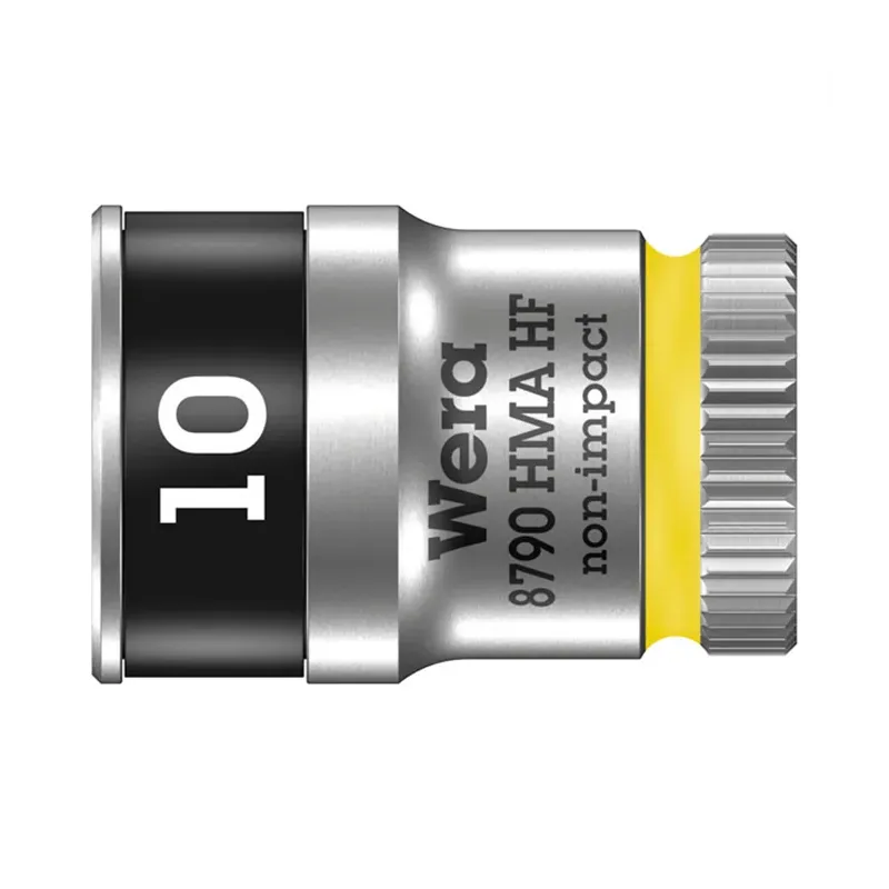 cafe 4 racer - Wera Zyklop 1/4" socket with holding function - Metric 10.0 - Wera Tools 
