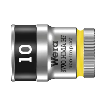 cafe 4 racer - Wera Zyklop 1/4" socket with holding function - Metric 10.0 - Wera Tools 