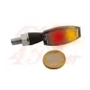 cafe 4 racer - HIGHSIDER LED taillight / indicator unit BLAZE, metal housing black clear lens, pair, E-mark - Highsider 2in1 and 3in1  4054783032020
