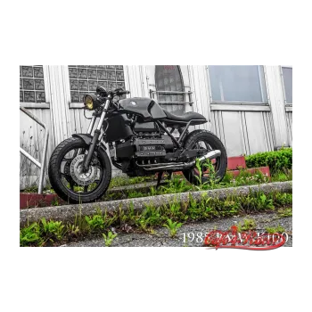 cafe 4 racer - Výfuk GP štýl 03A + kolektor 4to1 pre BMW K100 - Cafe4Racer K100 výfukové diely 