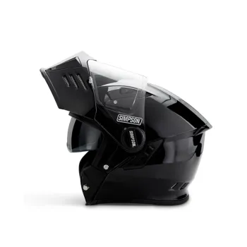 Simpson Darksome helmet Black Metal