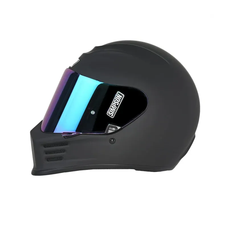 Prilba Simpson Speed Matt Black
