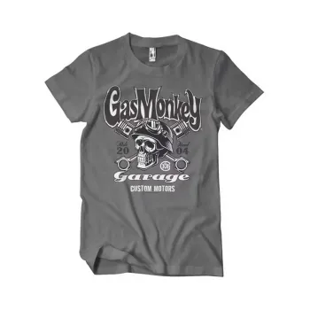 cafe 4 racer - Von Dutch Oil White t-shirt - Von Dutch T-Shirts 
