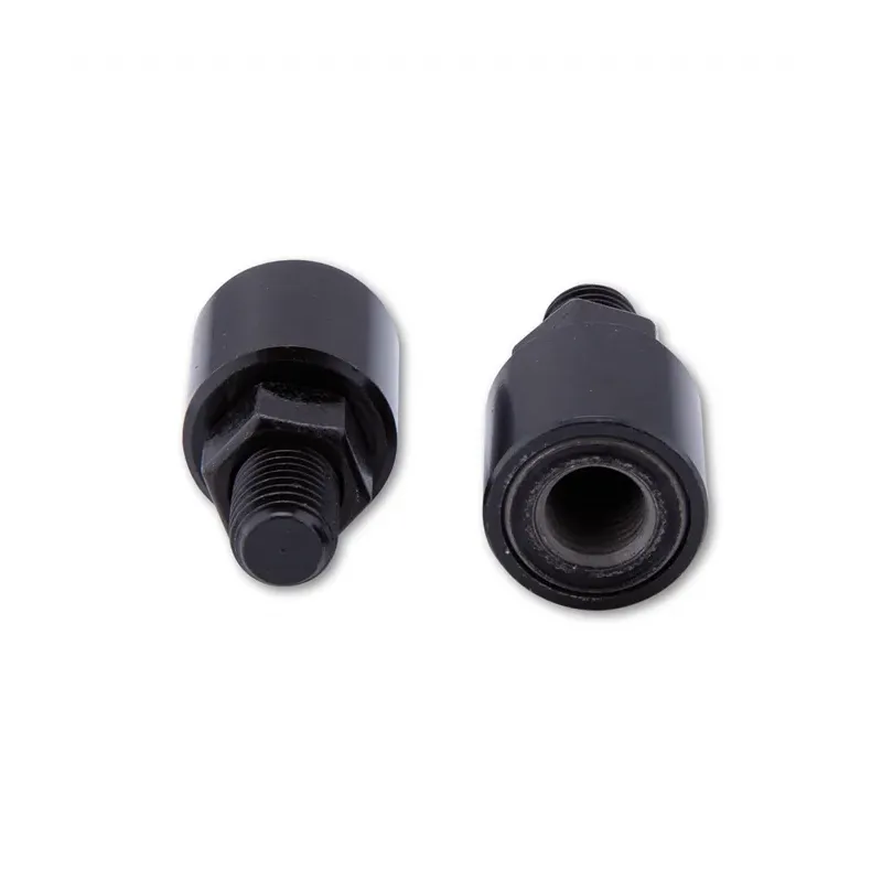 cafe 4 racer -  SHIN YO mirror vibration destroyer for M10 x 1.25 black  RH - RH + RH - LH  - Shin Yo Accessories 