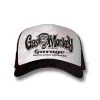 cafe 4 racer - GMG Logo trucker čepice bílá/černá - GAS MONKEYS GARAGE Šiltovka 