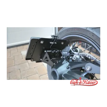 cafe 4 racer - JvB-moto BMW RnineT Side license plate holder adjustable - KEDO License Plate holder 