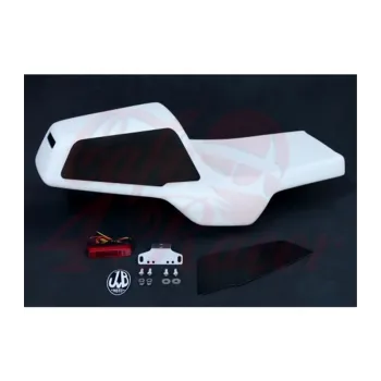 cafe 4 racer - JvB-moto Custom tail unit incl. tail light and tail light bracket - KEDO Fiberglass & ABS 