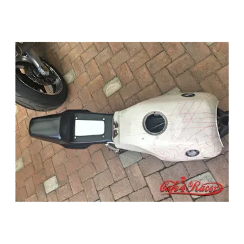 cafe 4 racer - JvB-moto Custom tail unit incl. tail light and tail light bracket - KEDO Fiberglass & ABS 