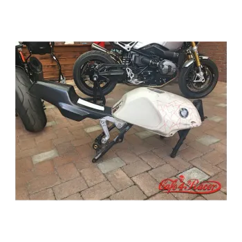 cafe 4 racer - JvB-moto Custom tail unit incl. tail light and tail light bracket - KEDO Fiberglass & ABS 