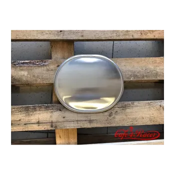 cafe 4 racer - JVB Oválná deska - hliník - Cafe4Racer Boční značky pro čísla 