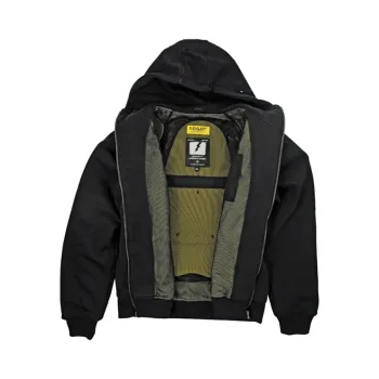 John Doe Zip Hoodie Black