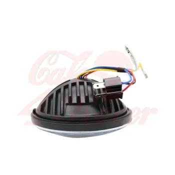 cafe 4 racer - 7"/17.8cm Harley Hlavní světelná vložka LED černá DRL - Cafe4Racer Světla LED 