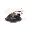 cafe 4 racer - 7"/17.8cm Harley Hlavní světelná vložka LED černá DRL - Cafe4Racer Světla LED 