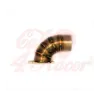 cafe 4 racer -  BMW K-Serie Air Intake Stainless 0° CUT verzia - Cafe4Racer Adaptery na vzduch. filter 