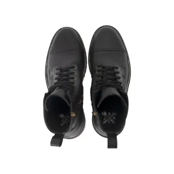 cafe 4 racer - John Doe Rover Boots Black - JOHN DOE Boty 