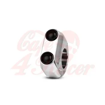cafe 4 racer - Rebel switch 2 button – Polished 25,4mm 1" Handlebar - Rebelmoto 25,4mm / 1 inch 