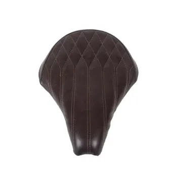 cafe 4 racer - Bobber Solo seat  TUCK N'ROLL DIAMOND LINE Coffe - Cafe4Racer Seats 
