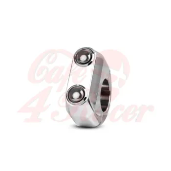 cafe 4 racer - Rebel switch 2 button LED – Polished 25,4mm 1" Handlebar - Rebelmoto Switches 