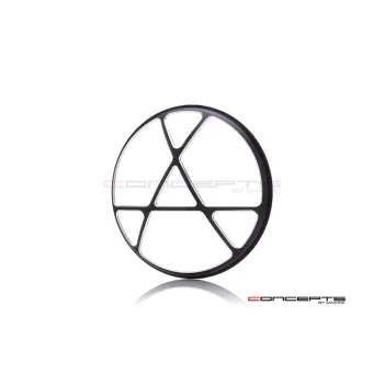 cafe 4 racer - 5.75" Anarchy Design CNC Headlight Guard - MAX-INC  Headlight Grills 