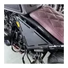 cafe 4 racer - Side covers triangle K75/K100/1100 black NO LOGO - Cafe4Racer Frame Covers 