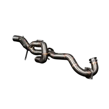 cafe 4 racer Exhaust system custom bike parts 