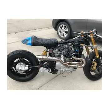 cafe 4 racer - MAD Honda CX GL Scrambler 2 in 1 iba zvody bez koncovy - MAD exhausts Výfuky 