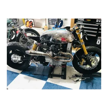 cafe 4 racer - MAD Honda CX GL Scrambler 2 in 1 s koncovkou CONE - MAD exhausts Výfuky 