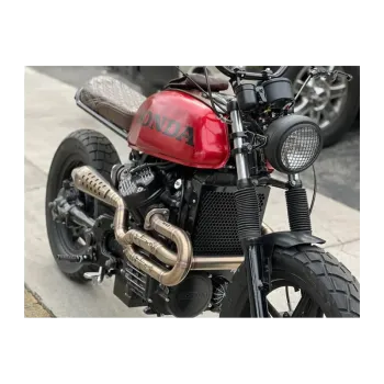 cafe 4 racer - MAD Honda CX GL Scrambler 2 in 1 s koncovkou CONE - MAD exhausts Výfuky 