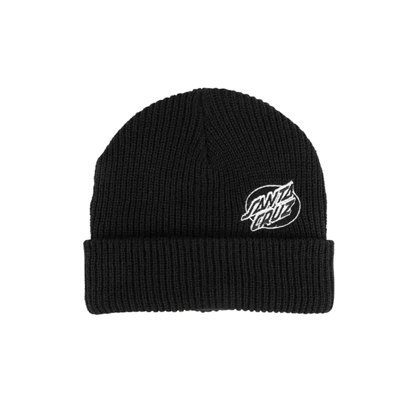 cafe 4 racer - Santa Cruz Mono Lined Oval Dot beanie - Santa Cruz Beanies 