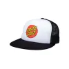 cafe 4 racer - Santa Cruz Dot Mesh cap white/black - Santa Cruz Caps 