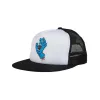 Santa Cruz Hand Mesh Back cap white/black