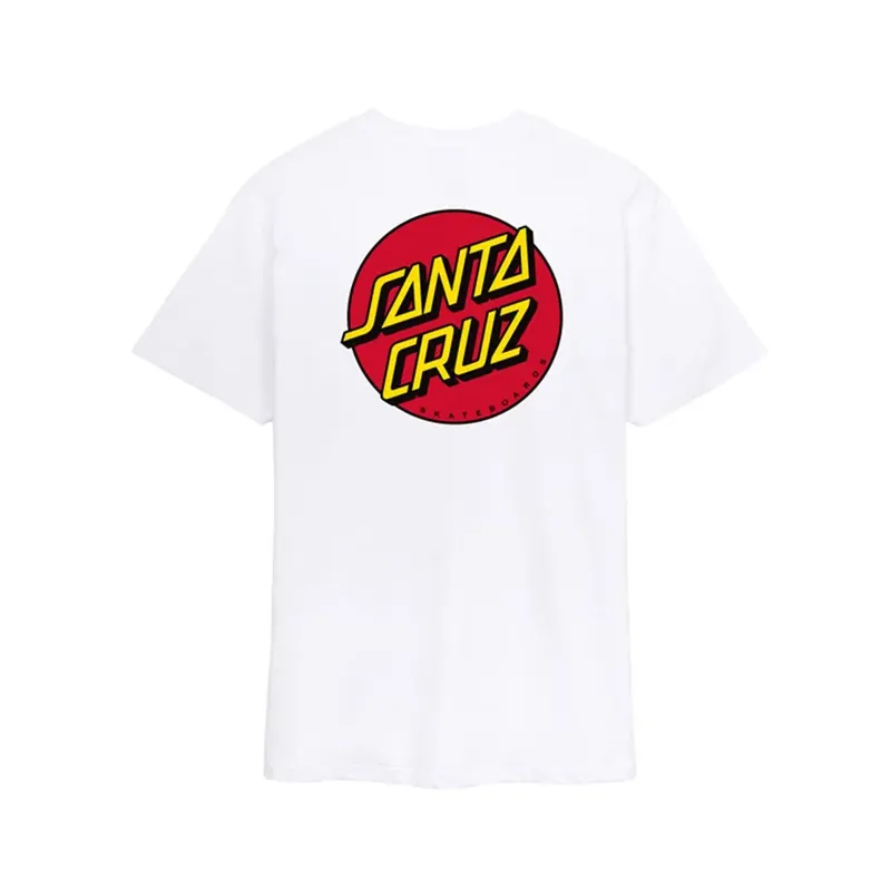 Santa Cruz Dot Tričko na Hruď biele