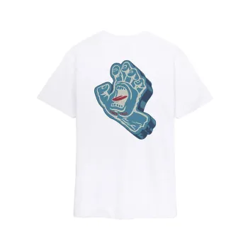 cafe 4 racer - Von Dutch Slub t-shirt white/black/red - Von Dutch T-Shirts 