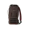 cafe 4 racer - Burly Voyager sissy bar backpack dark oak - BURLY Bags 