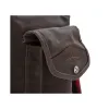 cafe 4 racer - Burly Voyager sissy bar backpack dark oak - BURLY Bags 