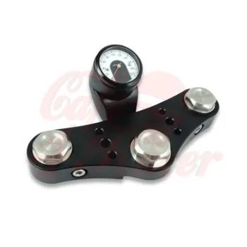 cafe 4 racer - Speedo Bracket  Motogadget Motoscope Tiny - Rebelmoto Top triple tree / fork yokes  