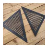 cafe 4 racer - Side covers triangle  K75/K100/1100 black - Cafe4Racer Frame Covers 