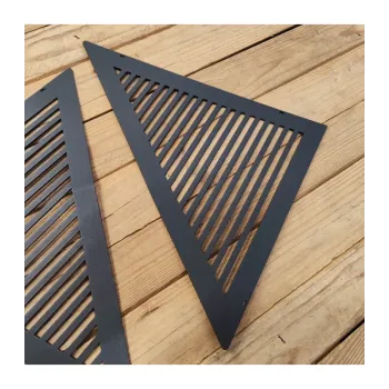 cafe 4 racer - Side covers triangle  K75/K100/1100 black - Cafe4Racer Frame Covers 